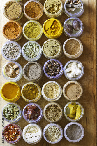 photo of various spices all over the world