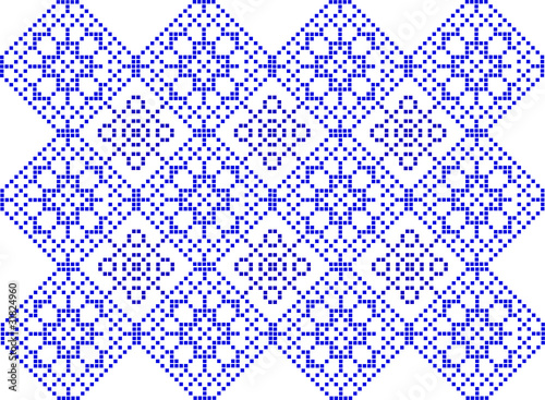 pattern to crochet - vector