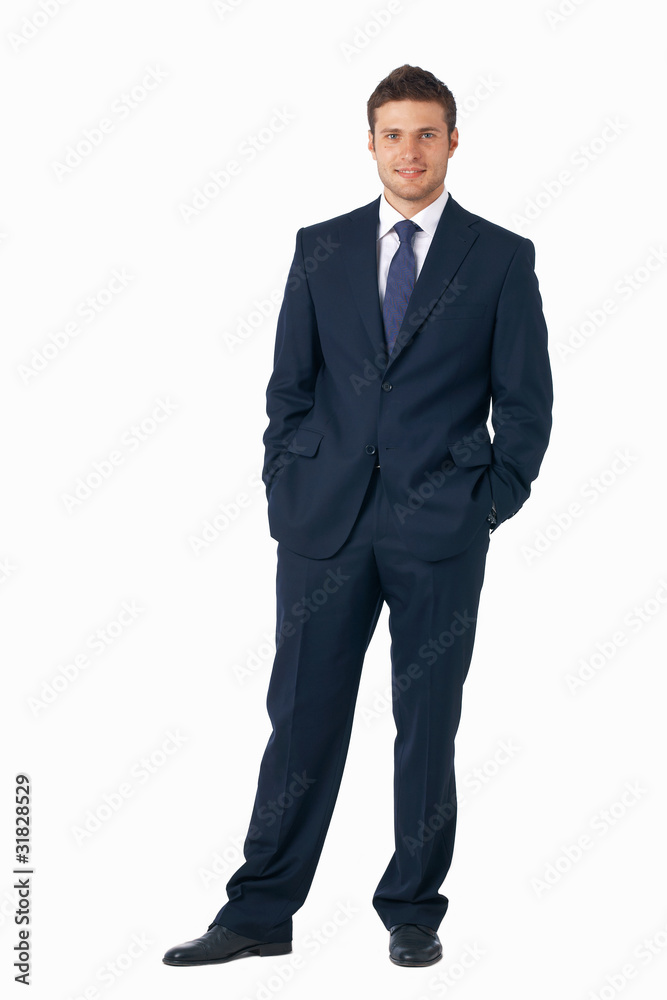 Businessman Standing. Businessman Standing.