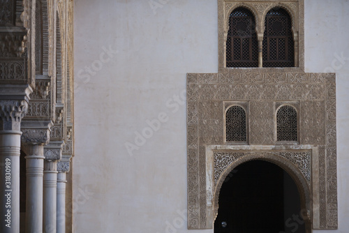 Granada, Nasrid architecture of Alhambra photo