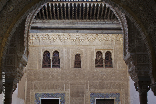 Granada, Nasrid architecture of Alhambra