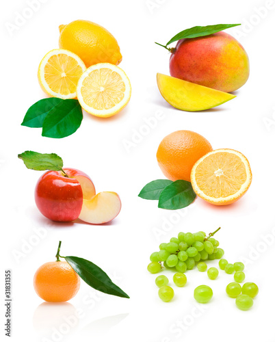 different fruit collection