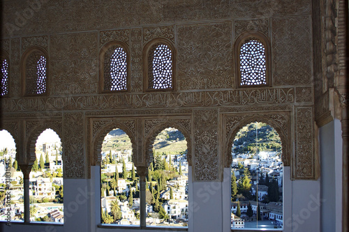 Granada, Nasrid architecture of Alhambra photo