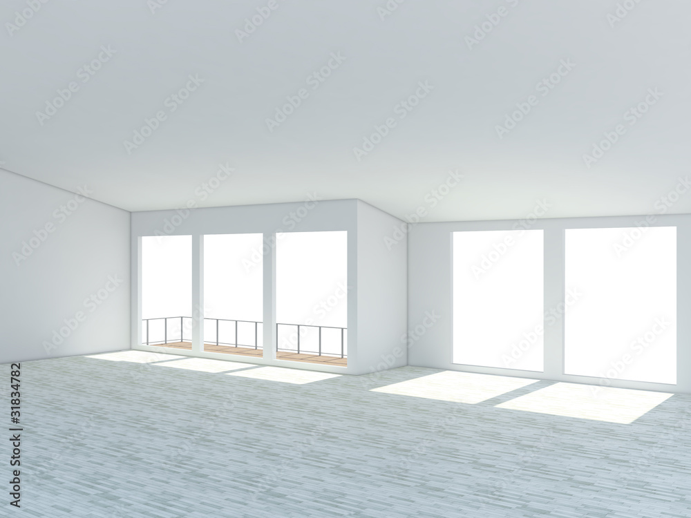 Obraz premium Interno vuoto da arredare