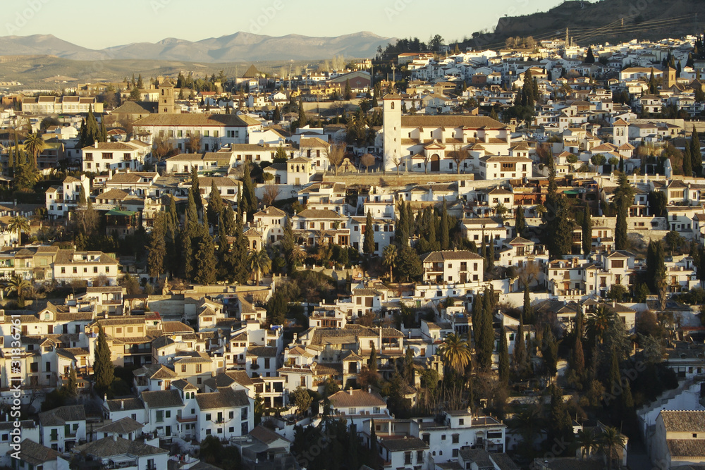 Granada skyline