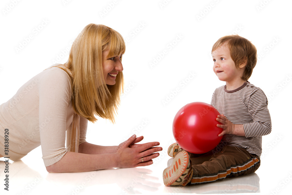 Fototapeta premium Happy mother