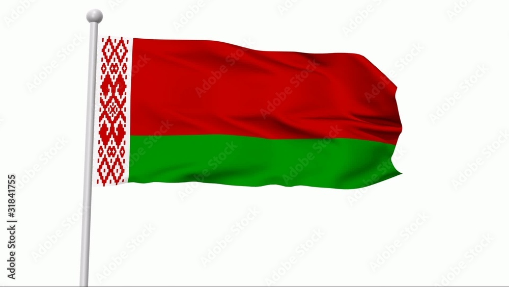 Fahne Weißrussland NTSC Fahne Weißrussland NTSC