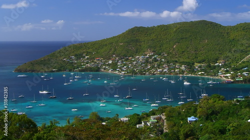 Time lapse Bequia Island, St. Vincent & The Grenadines