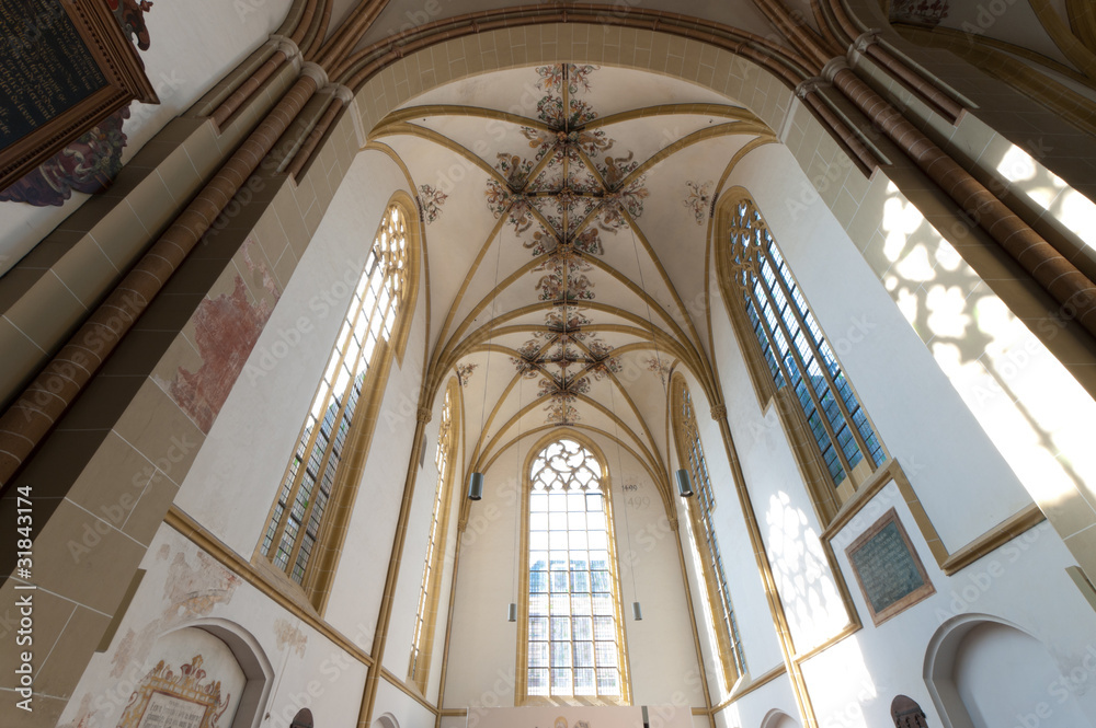 interior of dutch church