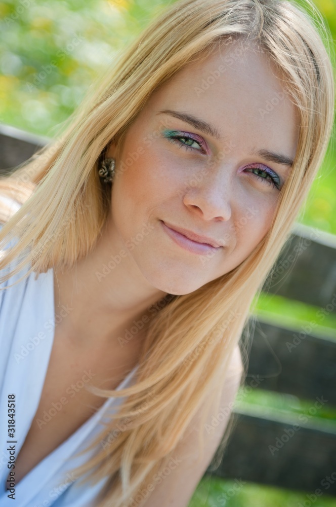 Teenage girl portrait Teenage girl portrait