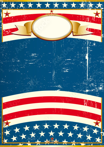 USA Grunge poster