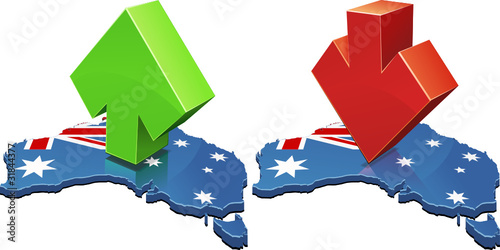 Australia upward or downward
