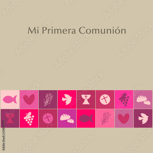 MI PRIMERA COMUNION