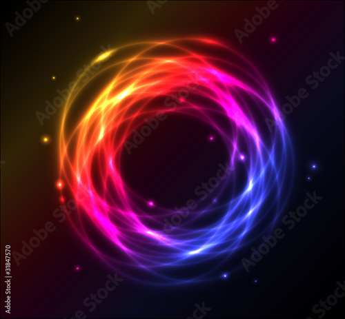 Colorful plasma background