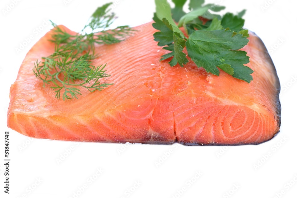 smoked salmon