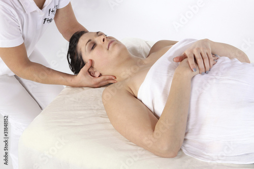 Nackenmassage