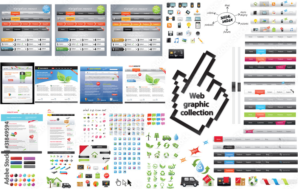 The ultimate web graphic collection vol. 1