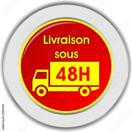 bouton livraison sous 48H