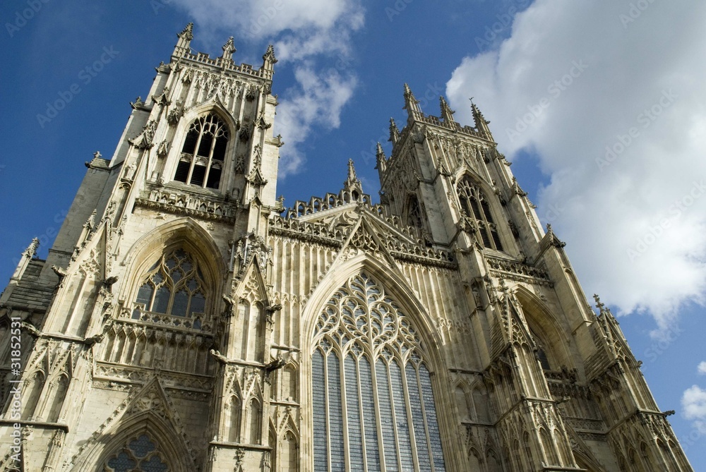 York Minster or Cathedral in Yorkshire England
