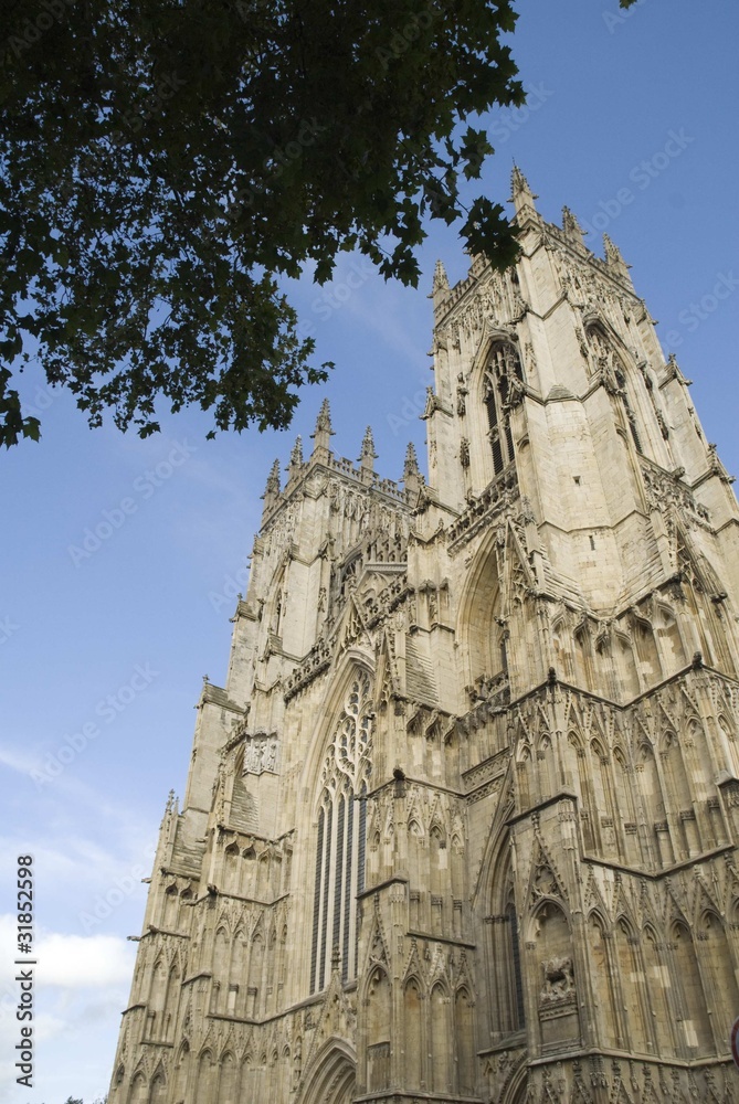 York Minster or Cathedral in Yorkshire England