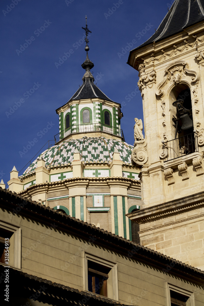 Granada, Hospital Real and Jardines de Triunfo