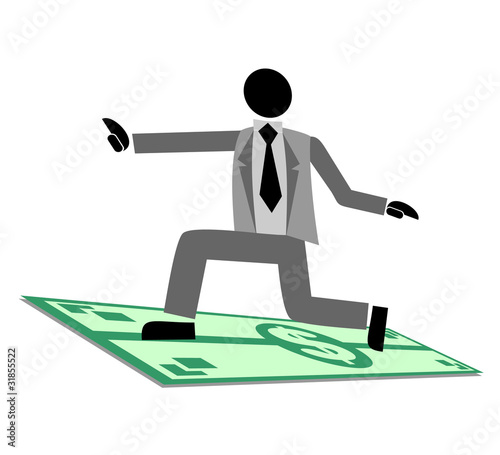 Volar dinero