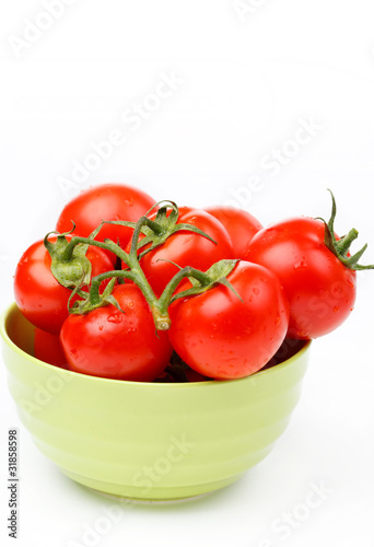 tomatoes in the dish