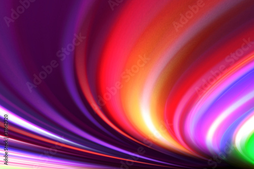 abstract colorful wave rainbow