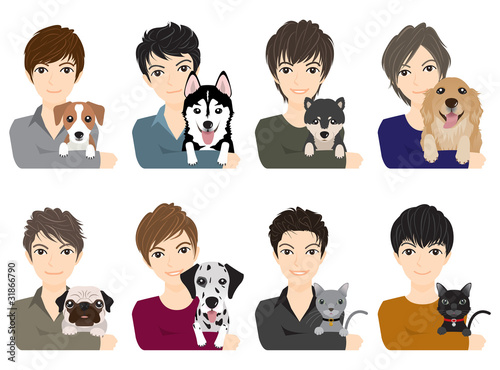 Boy＆Dog＆Cat
