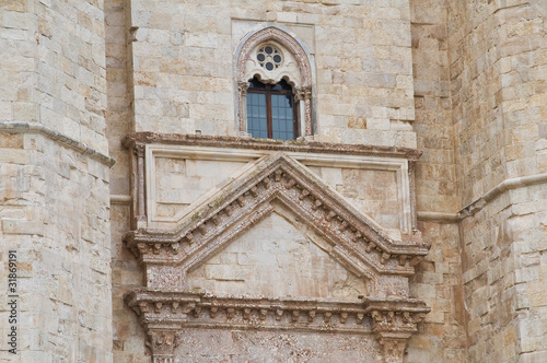 Detail of Castel del Monte. Andria. Apulia.