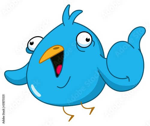 Thumb up bird