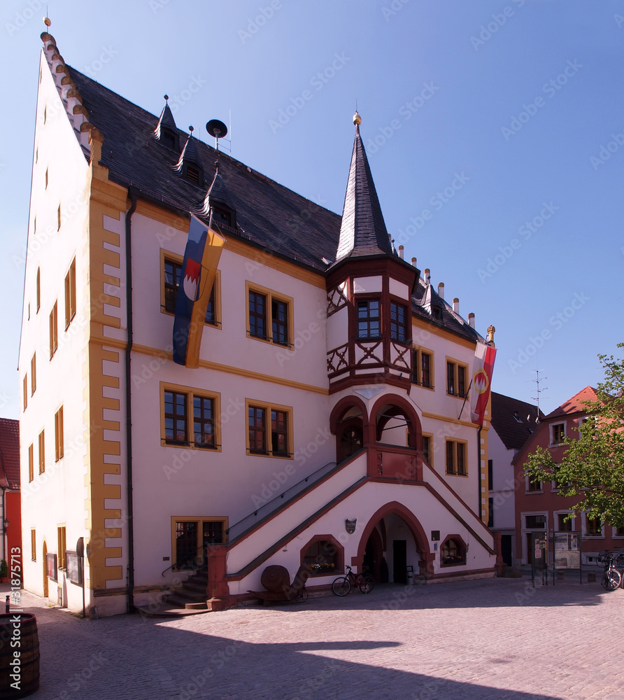 Obraz premium Marktplatz in Volkach