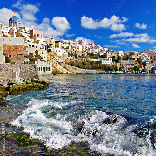 islands of sunny Greece - Syros