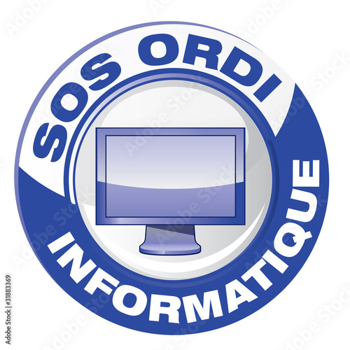 icone : sos ordi - informatique , support - technique