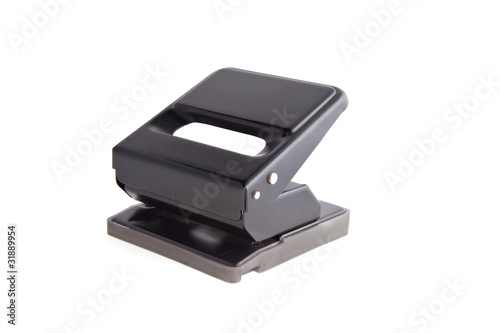 Hole puncher on a white background