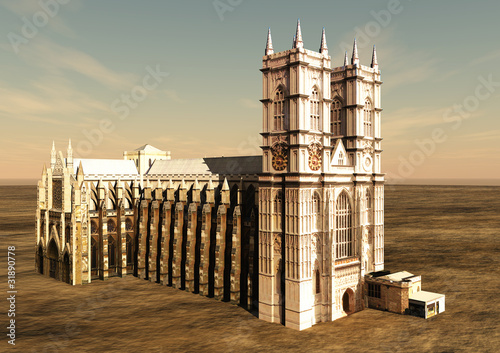 Obraz na plátně Westminster abbazia chiesa