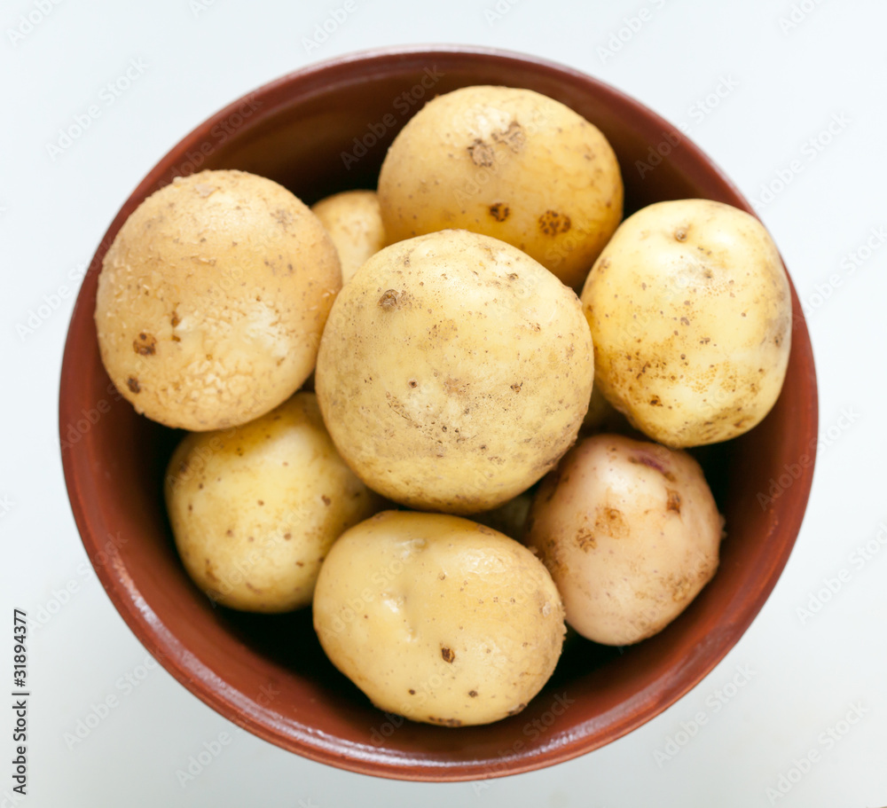 Fresh potatoes Fresh potatoes