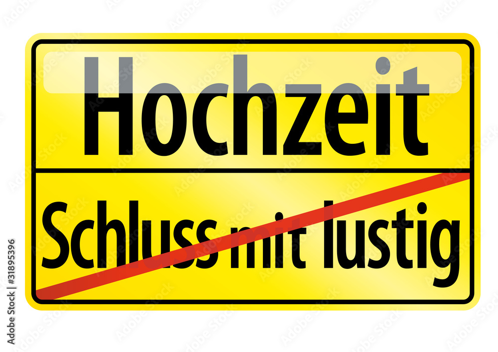 Fototapeta premium Hochzeit