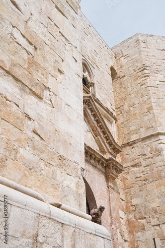 Foto Detail of Castel del Monte. Andria. Apulia.