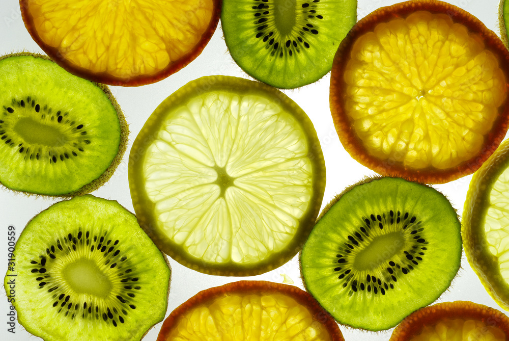 Fototapeta premium fruits background