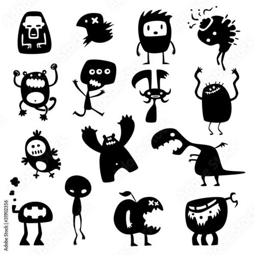 funny monsters