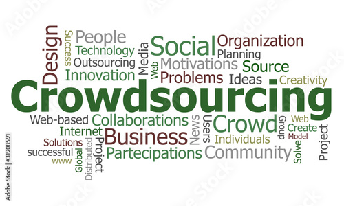 Crowdsourcing word cloud