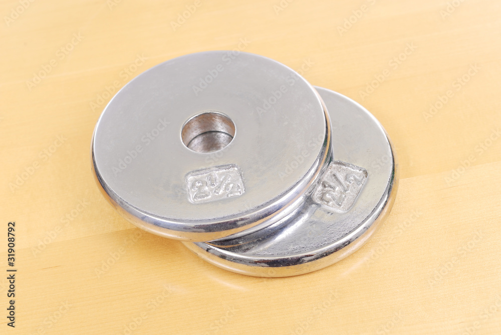 2.5 Pound Circular Disc Weights 2.5 Pound Circular Disc Weights