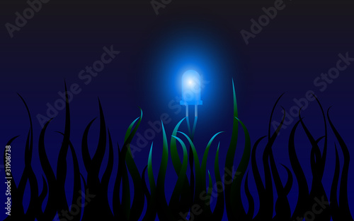Campo di led