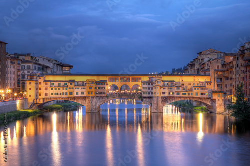 Bridge in Florence  Italy