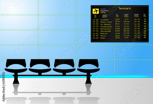 Sala del aeropuerto