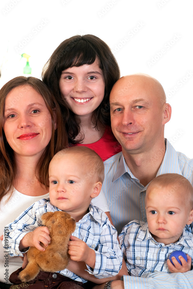 happy family of five happy family of five