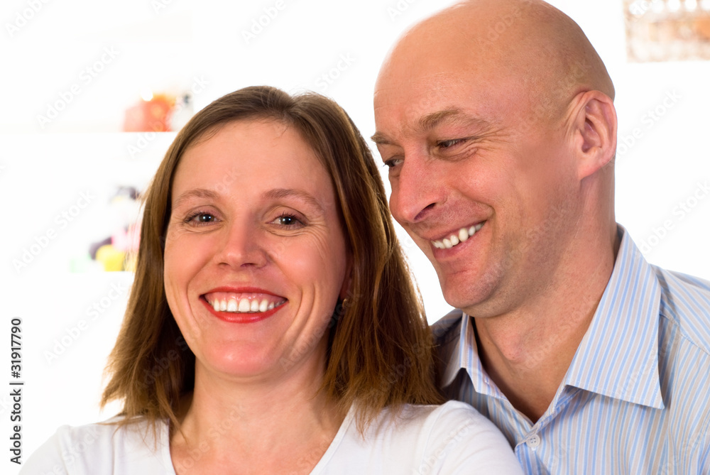 happy nice couple