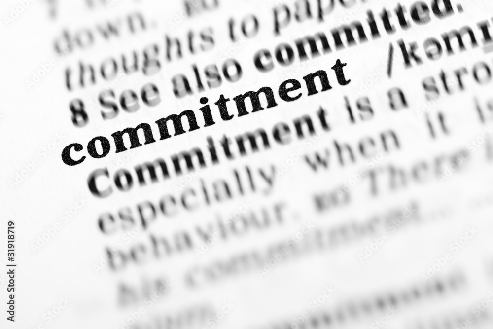 commitment (the dictionary project) commitment (the dictionary project)