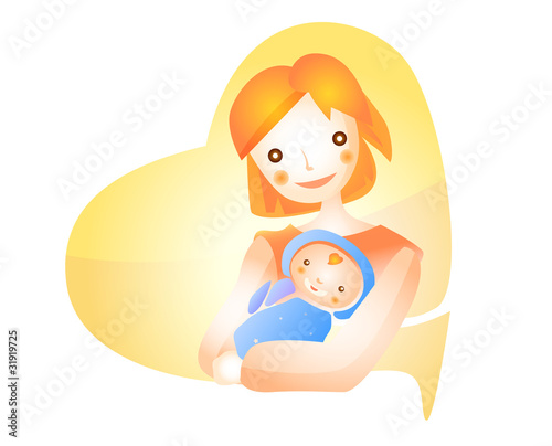Mother day! baby and mother